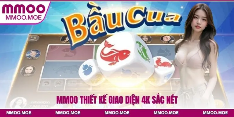 MMOO - Sân Chơi Giải Trí Đổi Thưởng Hàng Đầu Châu Á 18 MMOO thiết kế giao diện 4K sắc nét